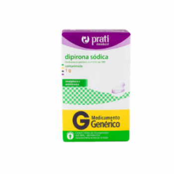 Dipirona Monoidratada Prati Donaduzzi 1000mg 10 Comprimidos